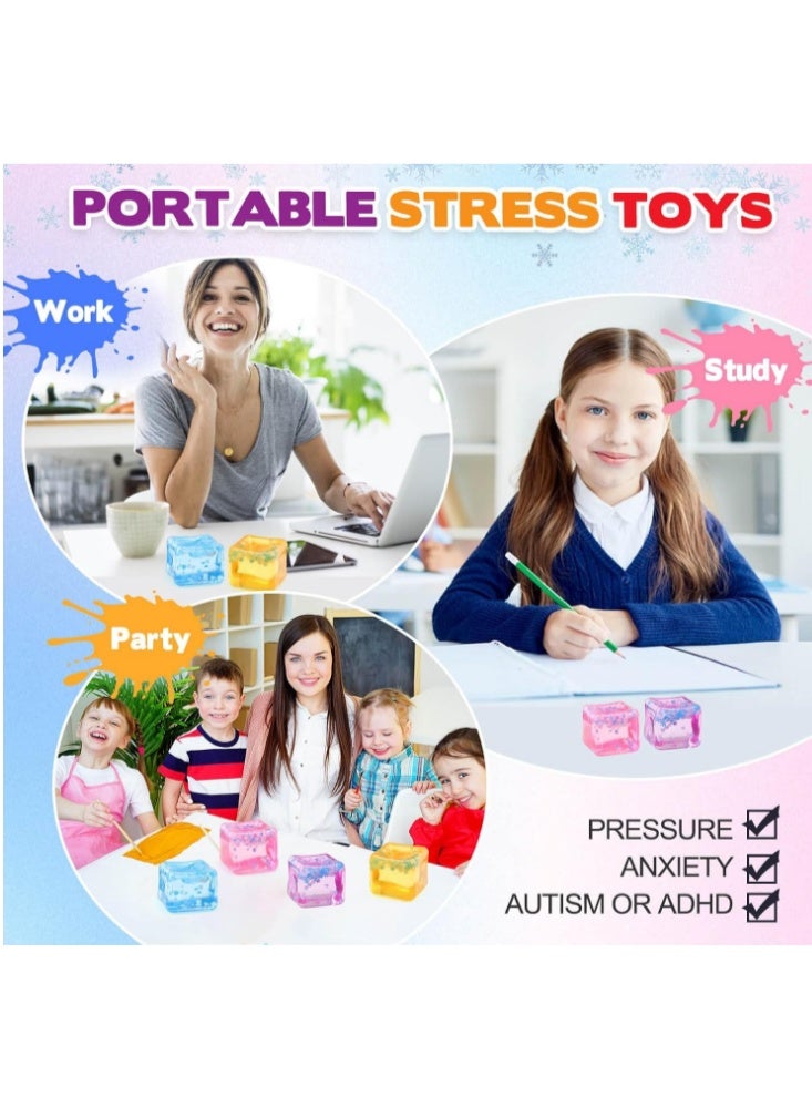 One pack of stress relievers for children and adults, stress balls, fidget cubes, foam stress balls, stress ball for children and adults, stress ball for ADHD - Image 4